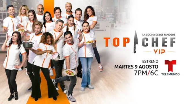 Lo mejor de la farándula latina se encontrará en el programa "Top Chef VIP". Foto: Telemundo.