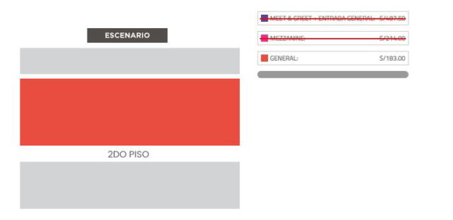 Entradas para The Rose en Lima. Foto: captura/Teleticket 9 de agosto