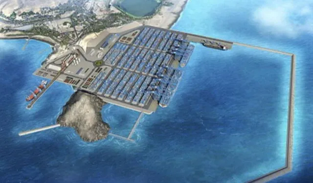  El terminal portuario de Chancay recibirá los buques más grandes del mundo. Foto: Andina    