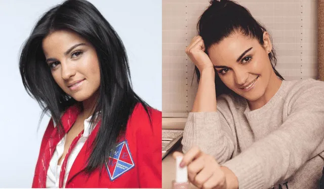 El antes y después de Maite Perroni. Foto: composición LR/ @maiteperroni/Instagram