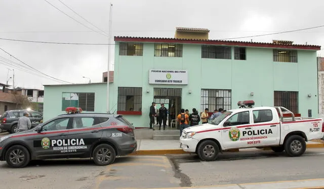 Menores infractores fueron llevados a la Comisaría de Alto Trujillo. Foto: La República