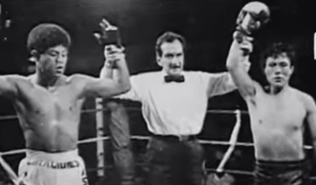 Mario Broncano se inició en el boxeo durante su paso por Maranguita. Foto: captura YouTube/Teledeportes    