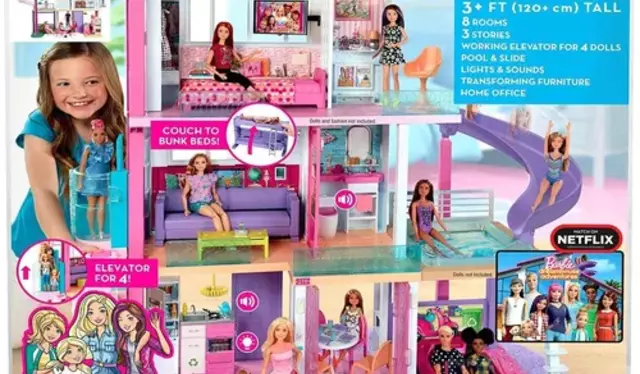 La Casa de Barbie se ha vuelto más grande con los años. Foto: Family Store Colombia