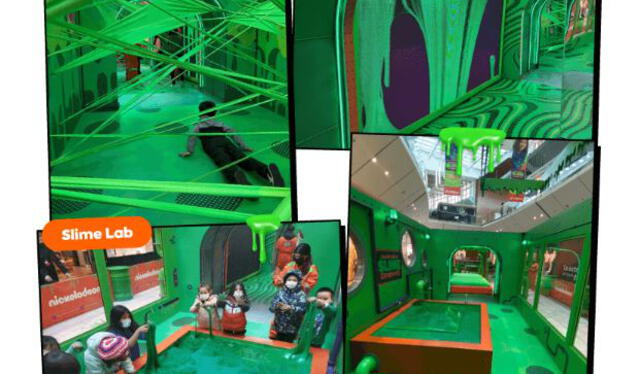 Fábrica de Slime de Nickelodeon. Foto: Mall Plaza Bellavista