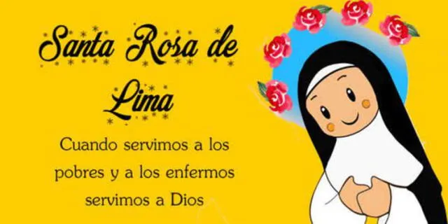  Santa Rosa de Lima realizó nueve milagros. Foto: Pinterest   