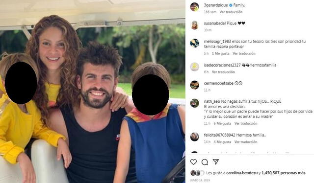 Piqué aún conserva sus imágenes con Shakira. Foto: captura de Instagram/Gerard Piqué