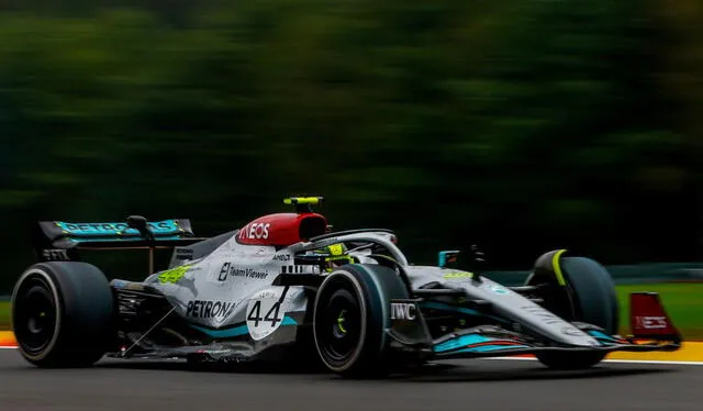  Lewis Hamilton ganó el GP de Bélgica en cuatro ocasiones. Foto: EFE   