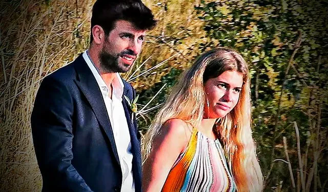 Gerard Piqué y Clara Chía Martí captados juntos agarrados de la mano. Foto: composición LR/¡Hola!