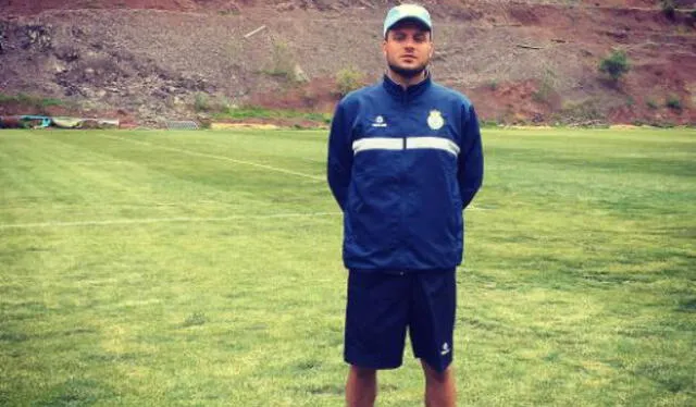 Martín Anselmi durante su breve paso por el Real Garcilaso. Foto: Instagram