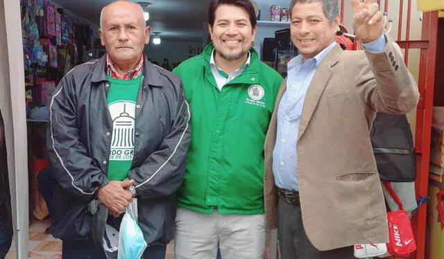 Ricardo Grados, candidato por Partido Frente de la Esperanza 2021 a la alcaldía de Los Olivos en las Elecciones Regionales y Municipales 2022. Foto: Facebook