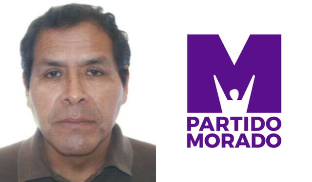 Gregorio Zosimo Contreras Ureta postula con el Partido Morado. Foto: composición LR/Plataforma Electoral/Twitter/Partido Morado