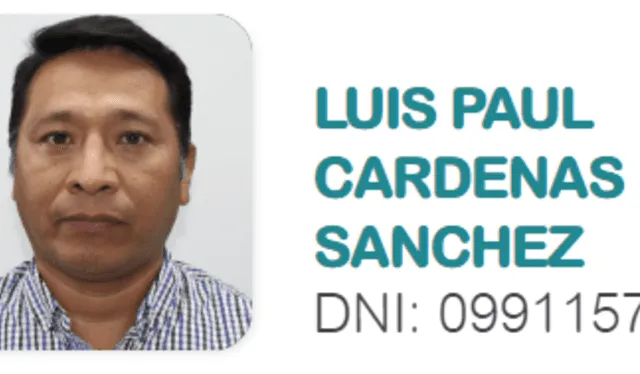 Luis Paul Cardenas Sanchez es candidato a la alcaldía de San Martín de Porres por la organización política Somos Perú. Foto: captura Plataforma Electoral