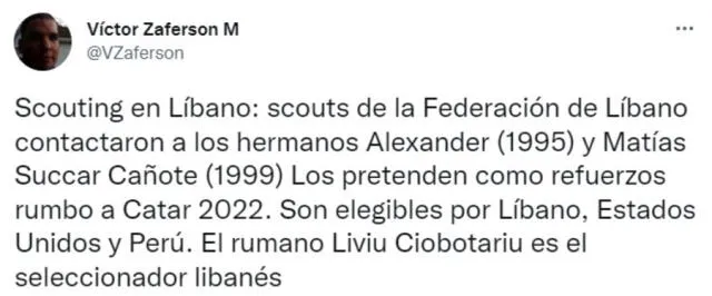 El acercamiento se dio a mediados de 2019. Foto: Twitter Víctor Zaferson.