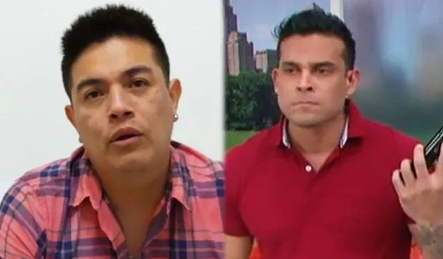  Chistian Domínguez y Leonard León están enfrentados. Foto: Instagram / Leonard León / captura América TV   
