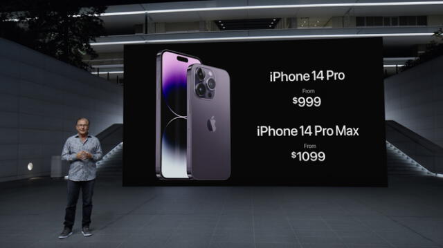 Precio iPhone 14 Pro y iPhone 14 Pro Max. Foto: Apple