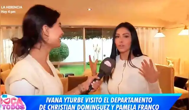 La casa de Christian Domínguez. Foto: captura América TV