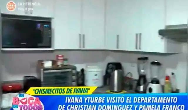 La casa de Christian Domínguez. Foto: captura América TV
