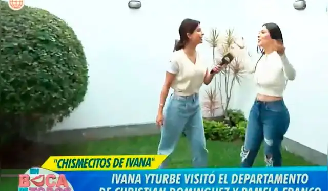 La casa de Christian Domínguez. Foto: captura América TV