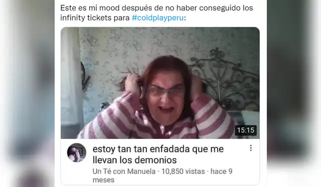 Concierto de Coldplay en Lima 2022: los mejores memes que dejó la venta de entradas. Foto: captura