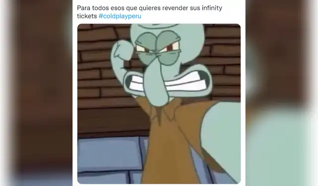 Concierto de Coldplay en Lima 2022: los mejores memes que dejó la venta de entradas. Foto: captura