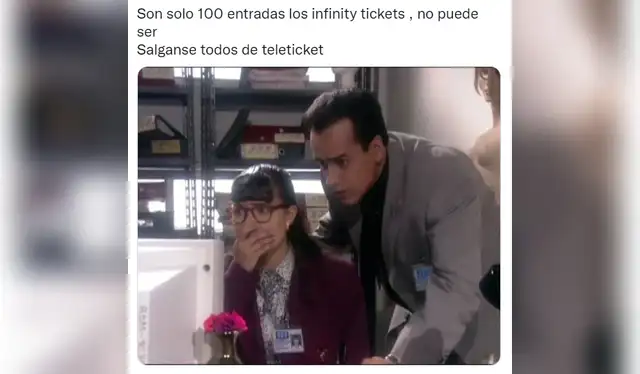 Concierto de Coldplay en Lima 2022: los mejores memes que dejó la venta de los últimos 100 intinifty tickets. Foto: captura de Twitter