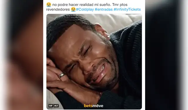 Concierto de Coldplay en Lima 2022: los mejores memes que dejó la venta de entradas. Foto: captura