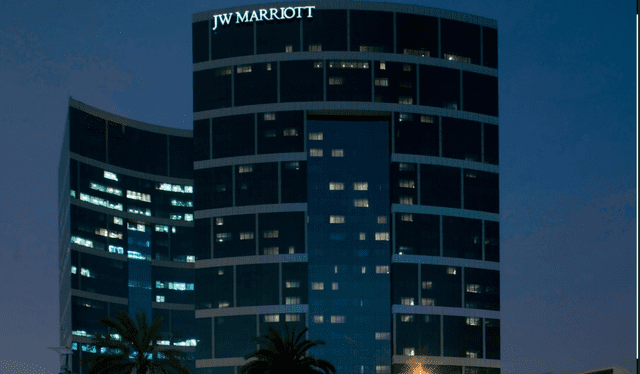 El hotel Marriott se encuentra ubicado en el distrito de Miraflores. Foto: Hotel Marriott