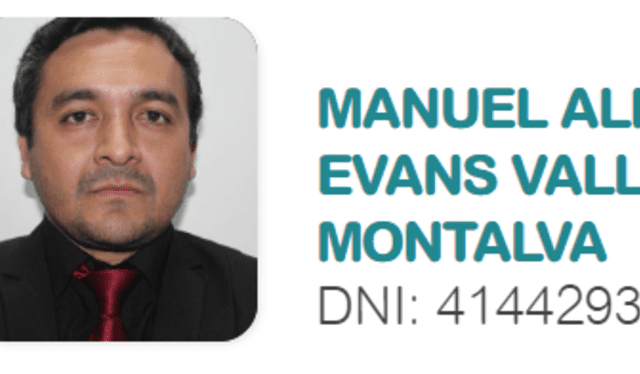 Manuel Ali Evans Valle Montalva es candidato a la alcaldía de San Martín de Porres por la organización política Avanza País. Foto: captura Plataforma Electoral