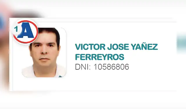 Víctor Yañez, candidato por Alianza Para el Progreso. Foto: JNE Víctor Yañez, candidato por Alianza Para el Progreso. Foto: JNE