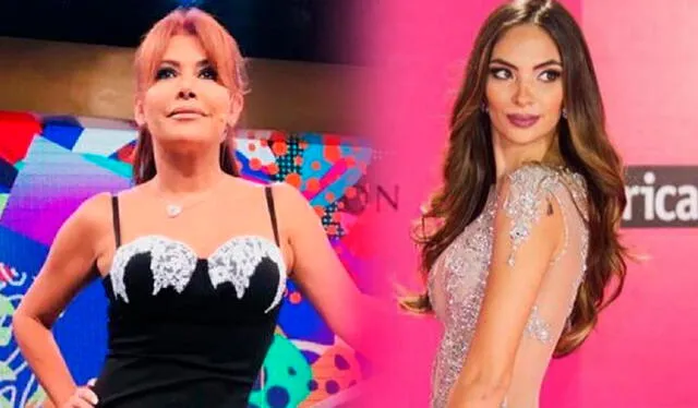  Magaly Medina resalta a Natalie Vértiz como “una gran representante” del Perú en eventos de belleza. Foto: composición LR/captura de ATV/difusión/Natalie Vértiz    