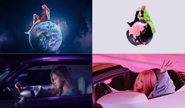 Referencias de BLACKPINK a sus videos pasados en "Shut down". Foto: capturas/YG