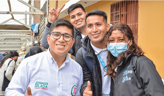 Joshadi Zelada, candidato por Juntos por el Perú a la alcaldía de Chorrillos en las Elecciones Regionales y Municipales 2022. Foto: Facebook del postulante