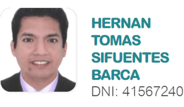 Hernan Tomas Sifuentes Barca es candidato a la alcaldía de San Martín de Porres por la organización política Podemos Perú. Foto: captura Plataforma Electoral