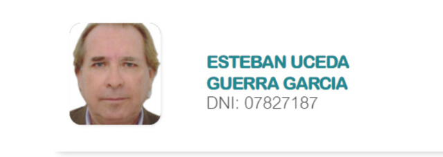 Esteban Uceda Guerra-García. Foto: JNE