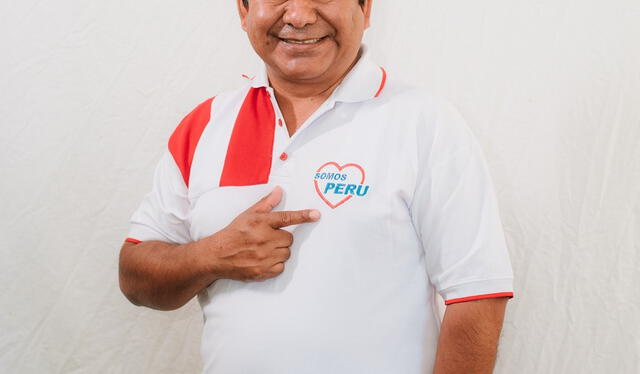 Reymundo Dioses, candidato por Somos Perú. Foto: Facebook
