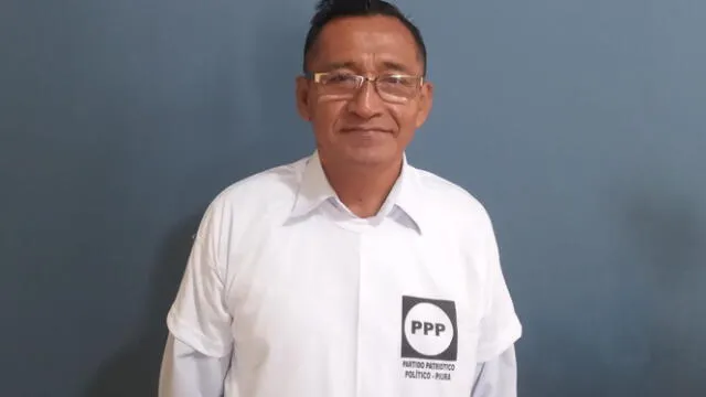 Guillermo Chávez, candidato al gobierno regional, con el partido Partido Patriótico del Perú. Foto: El Tiempo