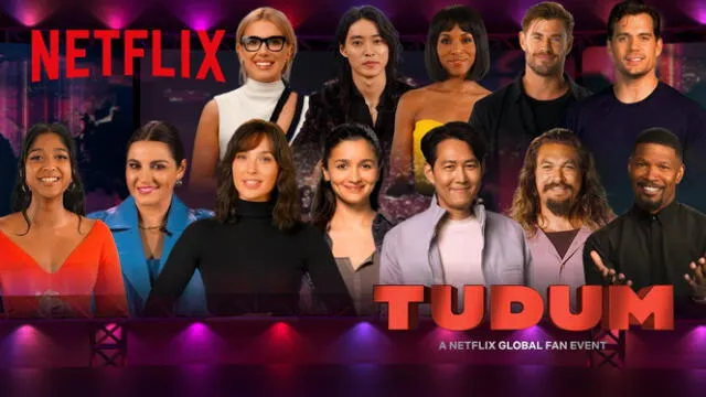  Evento global para fans, TUDUM 2023, congrega a las estrellas más aclamadas de Netflix. Foto: Netflix   