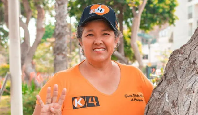 Postuló como congresista por el partido Fuerza Popular. Foto: Evita Ojeda Postuló como congresista por el partido Fuerza Popular. Foto: Evita Ojeda