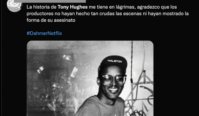 Espectador agradece que la muerte de Tony Hughes no haya sido mostrada en “Silenciado” de “Dahmer” de Netflix. Foto: captura de Twitter