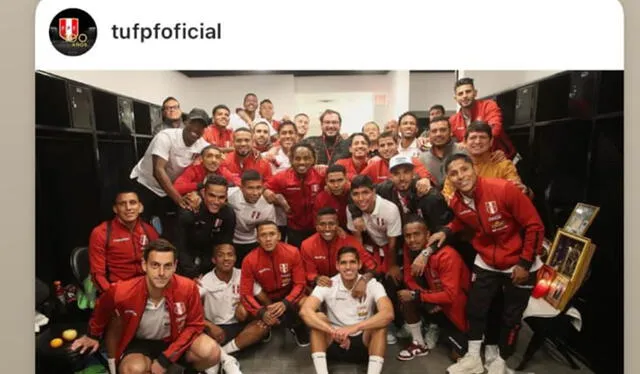 Jugadores se despidieron de Nicolás Rey. Foto: Instagram/Edison Flores