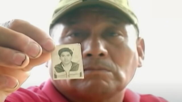 El padre de Reynaldo lo buscó por muchos años. Foto: captura YouTube