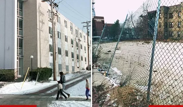 Antes y después del departamento de Jeffrey Dahmer. Foto: TMZ