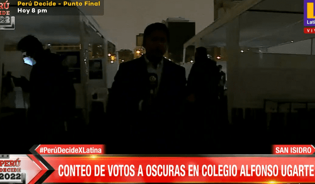 Ciudadanos que cumplieron con su deber electoral piden apoyo de las autoridades electorales para finalizar oficialmente el trabajo de las elecciones 2022. Foto: captura de Latina