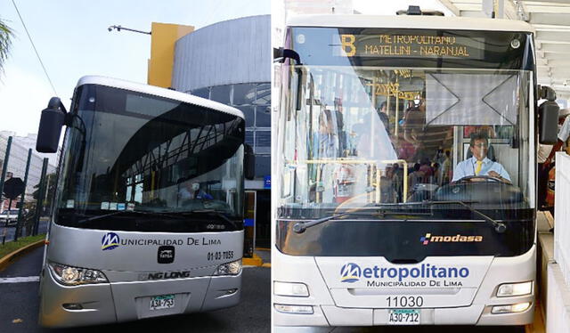 El Metropolitano es el único sistema de transporte público en Lima que utiliza vías exclusivas y programación de viaje. Foto: composición LR/La República