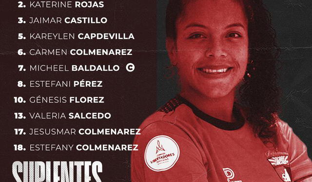 Equipo titular del club venezolano. Foto: Femenino - Deportivo Lara