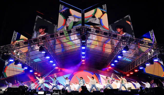BTS en concierto "Yet to come" en Busan. Foto: HYBE/BIGHIT