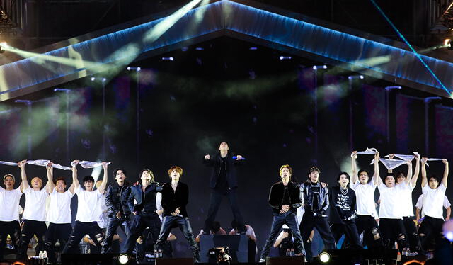 BTS en concierto "Yet to come" en Busan. Foto: HYBE/BIGHIT