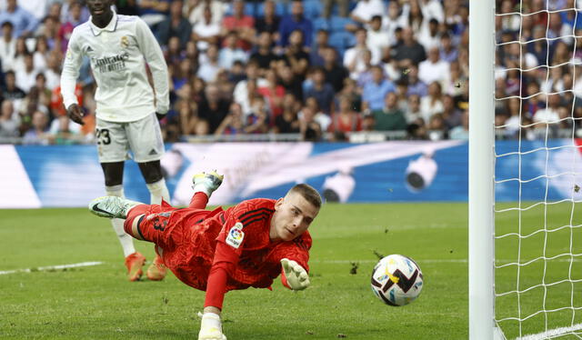 Andriy Lunin. Foto: EFE