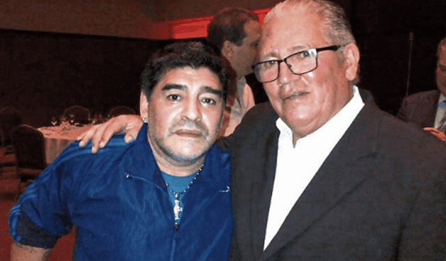 Ramón Mifflin también fue amigo del argentino Diego Maradona. Foto: captura Gol Perú
