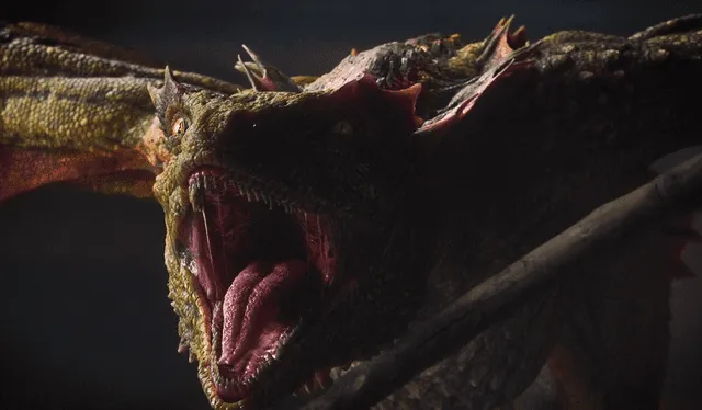 Vermax, dragón de Jacaerys Targaryen. Foto: captura de HBO Max